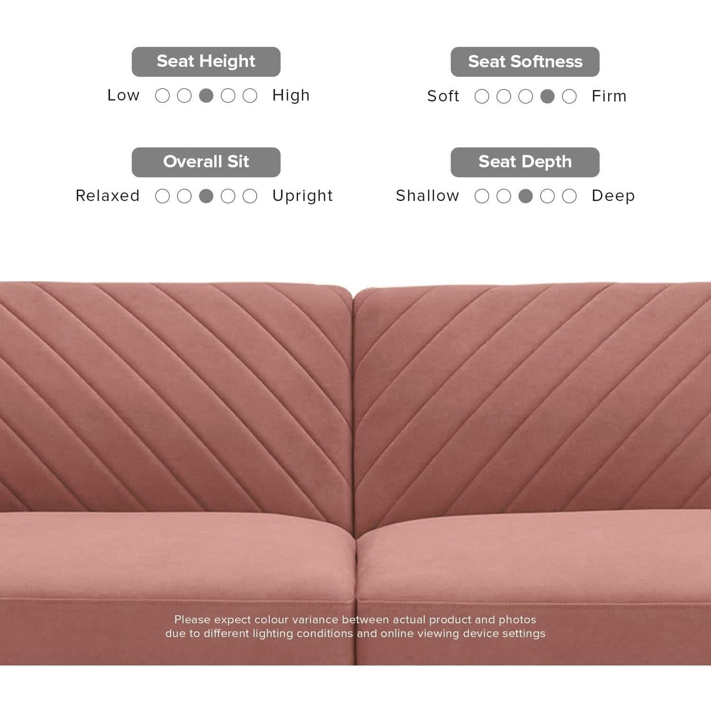 Chloe Futon Sofa Bed With Adjustable Back And Tapered Legs