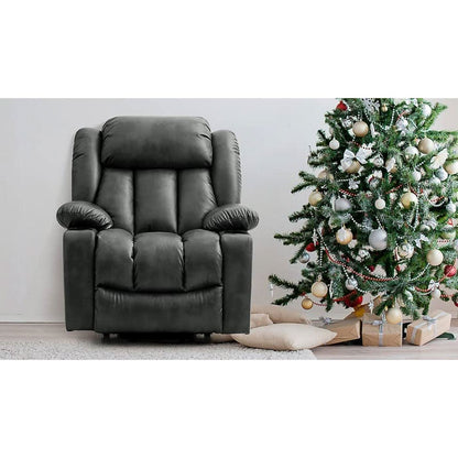 Electric Lift Recliner Chair For Seniors Grey Single Motor