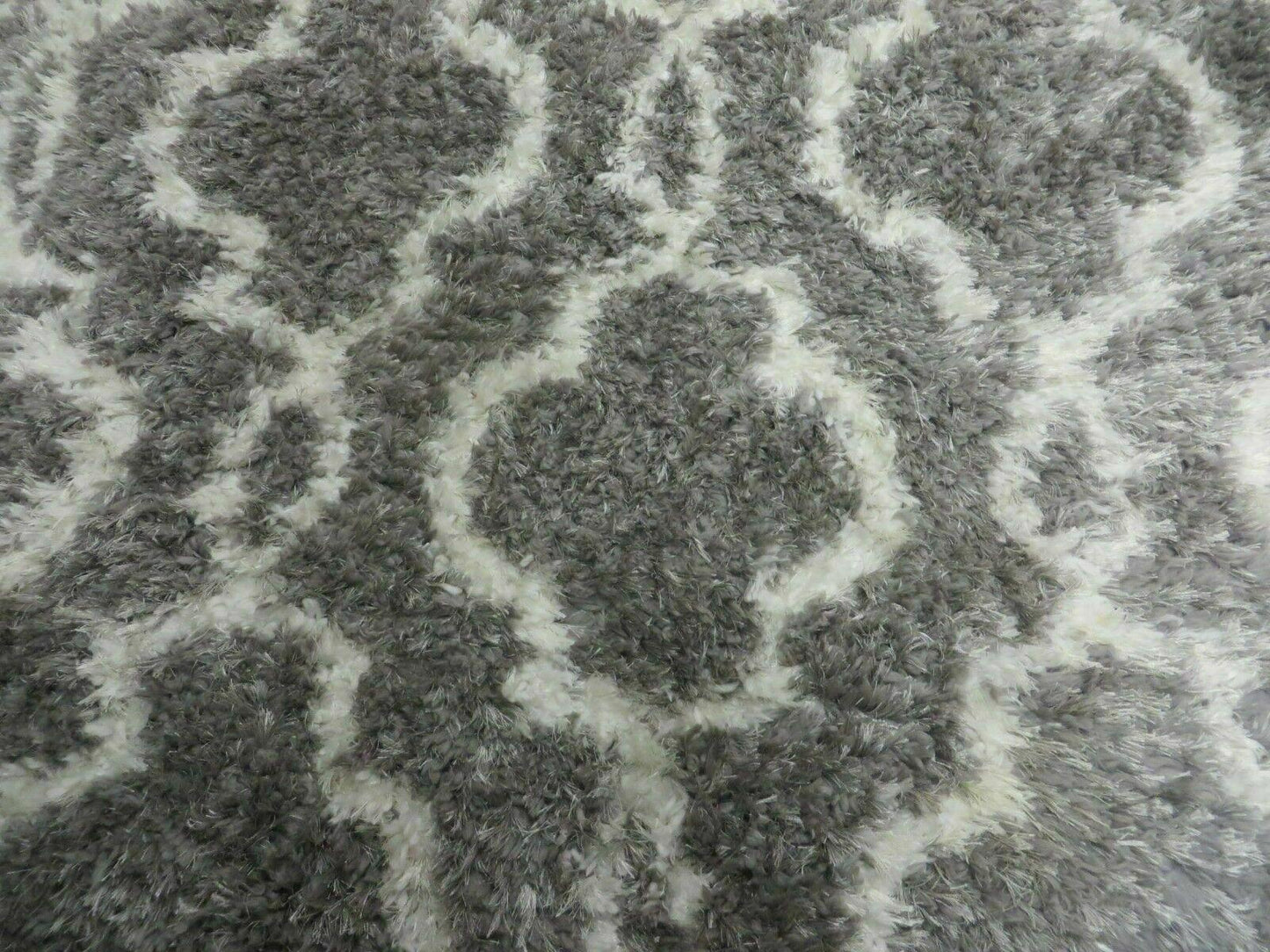 5' X 7' Modern Contemporary Israel Made Glimmer 205-45 Shag Rug Acrylic Bohemian Boho Home Décor