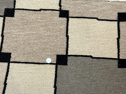 Tibetan Wool Rug 5x8, Contemporary Modern Carpet, Abstract Design, Soft Thick Pile, Pair B