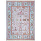 Joelle Pink Blue Modern Oushak Rug