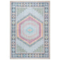 Kyra Green Pink Aesthetic Oushak Rug