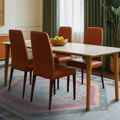 Kyra Green Pink Aesthetic Oushak Rug