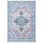 Marielle Navy Pink Heriz Modern Persian Rug
