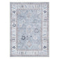 Sylvie Gray Blue Pastel Modern Oushak Rug