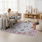 Luella Pastel Pink Cream Modern Oushak Rug