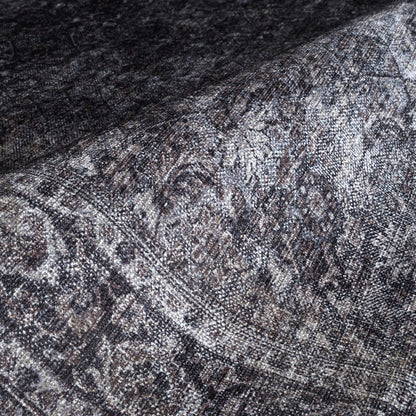 Valerie Distressed Persian Newburg Green & Olive Rug