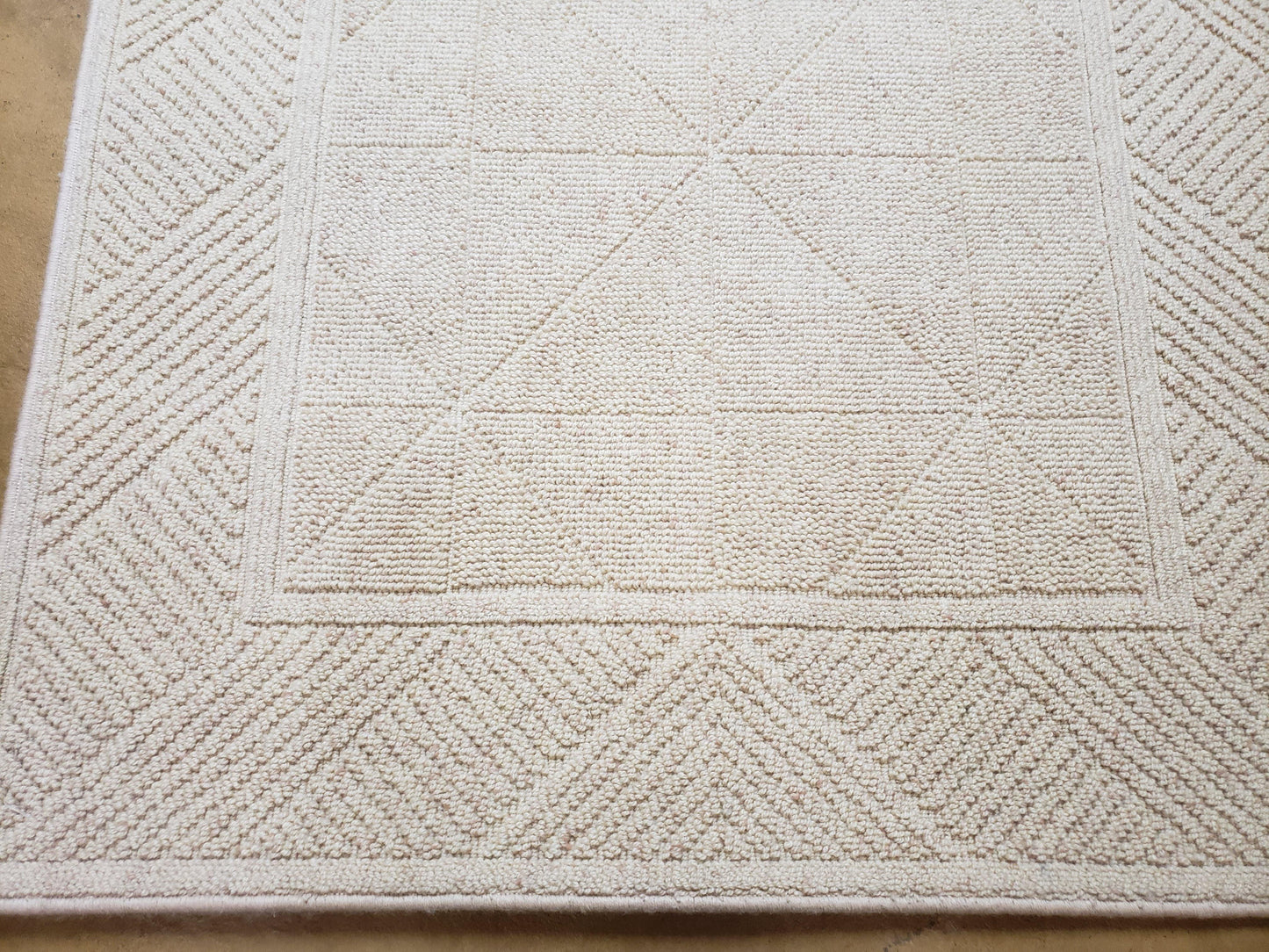 3x5 Karastan Sisal Rug Collection, Design 379/80504, Sambava II, 3'6 x 5'3, Beige Karastan Rug with Label, Authentic Karastan, Entryway Rug