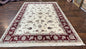 Ivory and Burgundy Pak Persian Rug 6x9