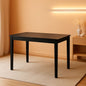 Kimonte Black Dining Room Table Rectangular Contemporary