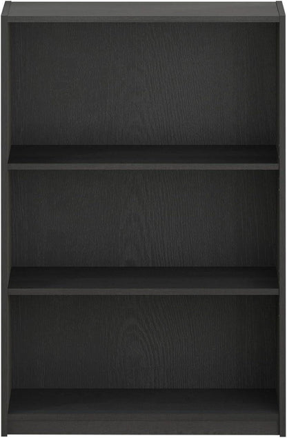 3 Tier Adjustable Bookcase For Home Office Storage
