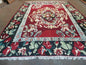 8' X 11' Karabagh Kilim Handmade Flat Weave Wool Rug Vegi Organic Dyes Nice