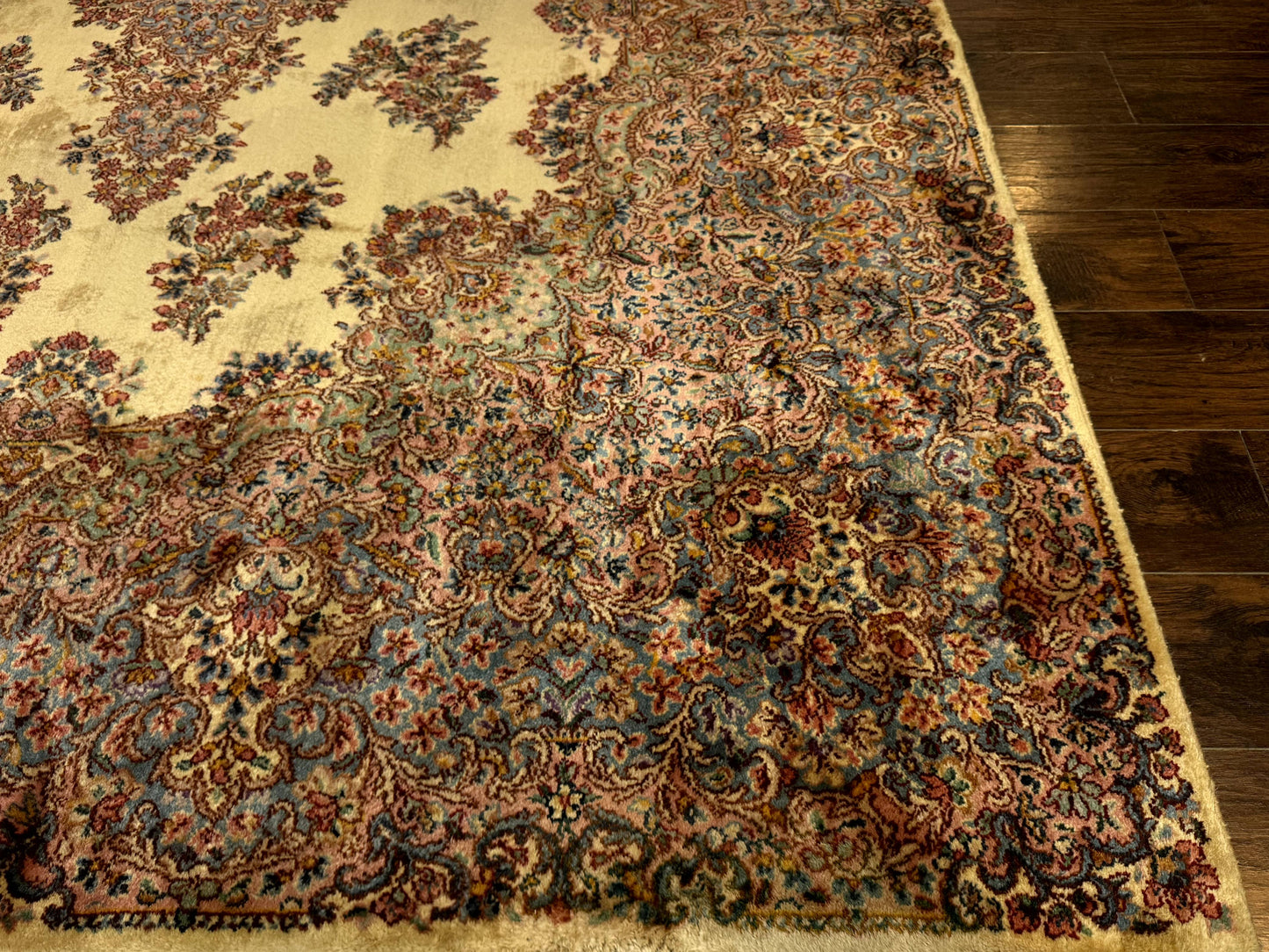Karastan Kirman Rug #781, Antique Karastan Oriental Carpet 8.8 x 12, Wool Area Rug, Original Collection 700 Series, Rare Discontinued