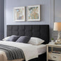 King Size Upholstered Headboard with Adjustable Modern Design