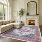 Sandrine Blue Orange Serapi Antique Persian Rug