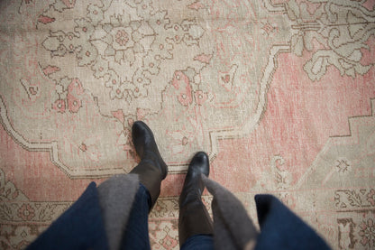 7.5x12 Vintage Distressed Oushak Carpet