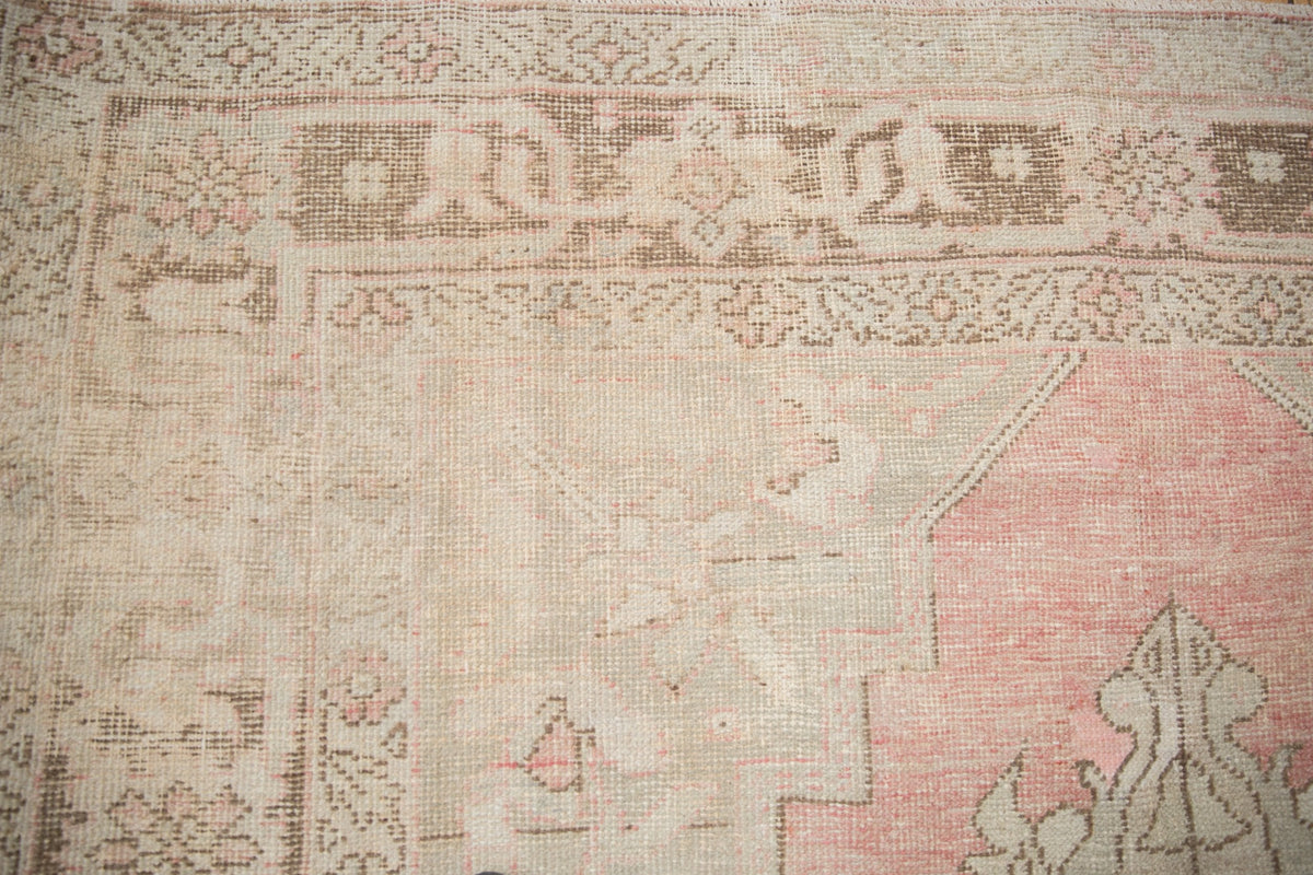 7.5x12 Vintage Distressed Oushak Carpet