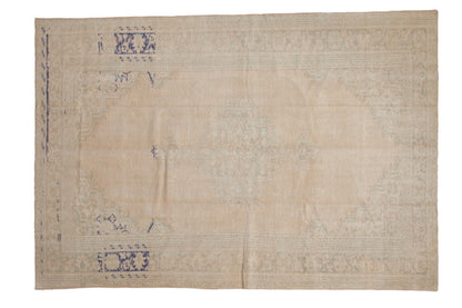 6.5x9.5 Vintage Distressed Oushak Carpet
