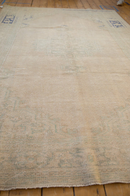 6.5x9.5 Vintage Distressed Oushak Carpet