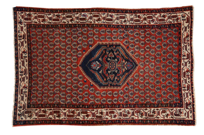 4x6 Vintage Serbend Rug