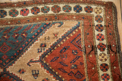 4x6.5 Antique Fine Hamadan Rug