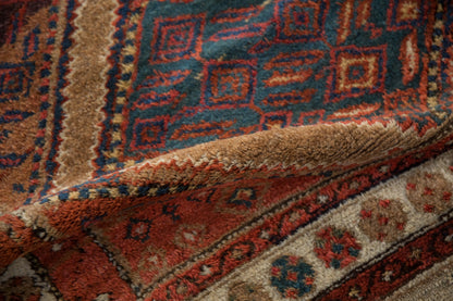 4x6.5 Antique Fine Hamadan Rug
