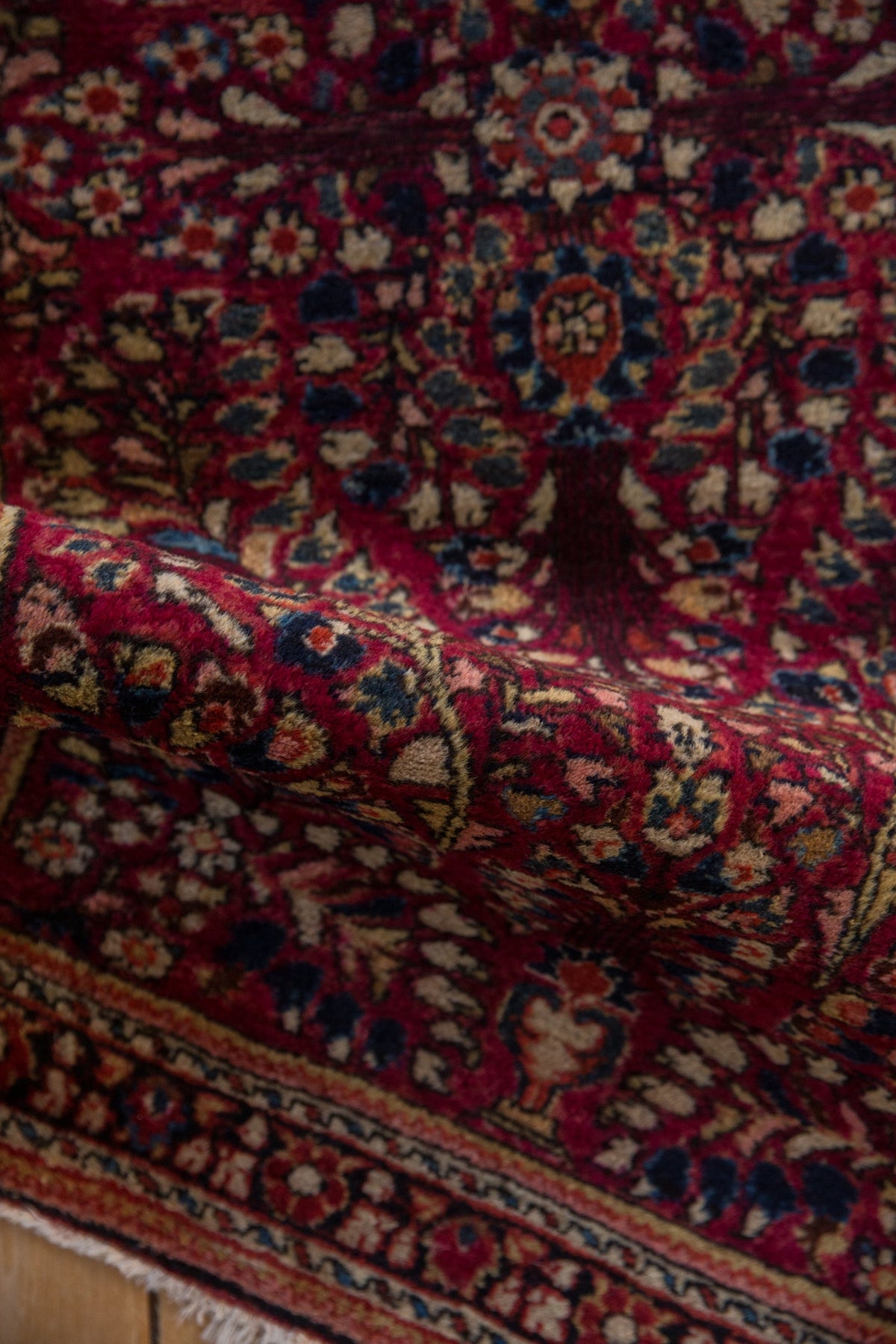 2.5x5 Vintage Fine American Sarouk Rug Runner