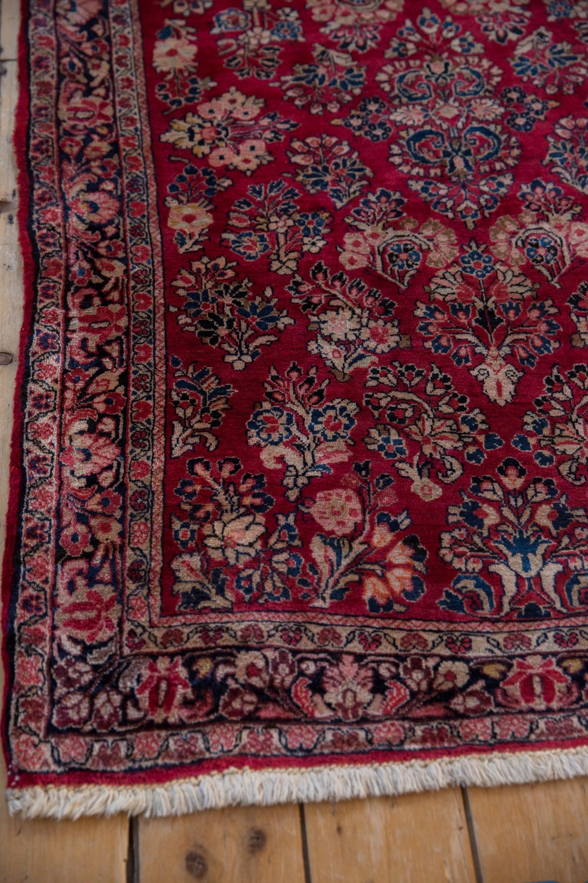 3.5x5 Vintage Fine German Sarouk Rug