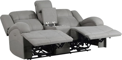 Landwood 3 Piece Power Reclining Living Room Set Gray