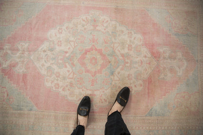 5x8.5 Vintage Distressed Oushak Carpet