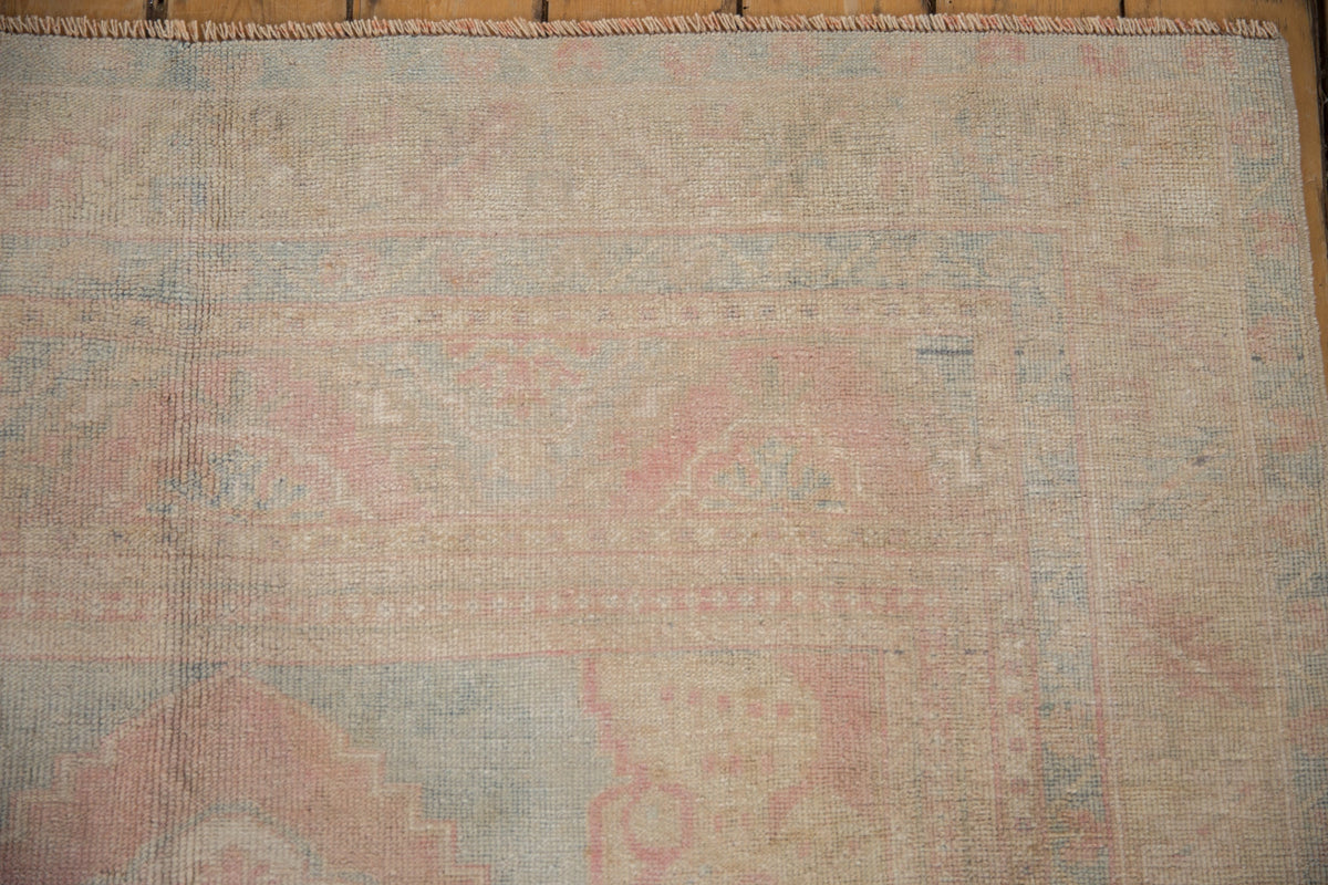 5x8.5 Vintage Distressed Oushak Carpet