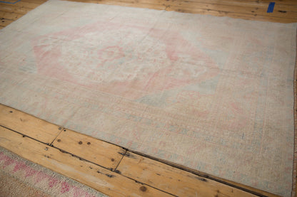 5x8.5 Vintage Distressed Oushak Carpet