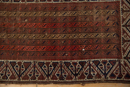2x3.5 Antique Fine Belouch Rug