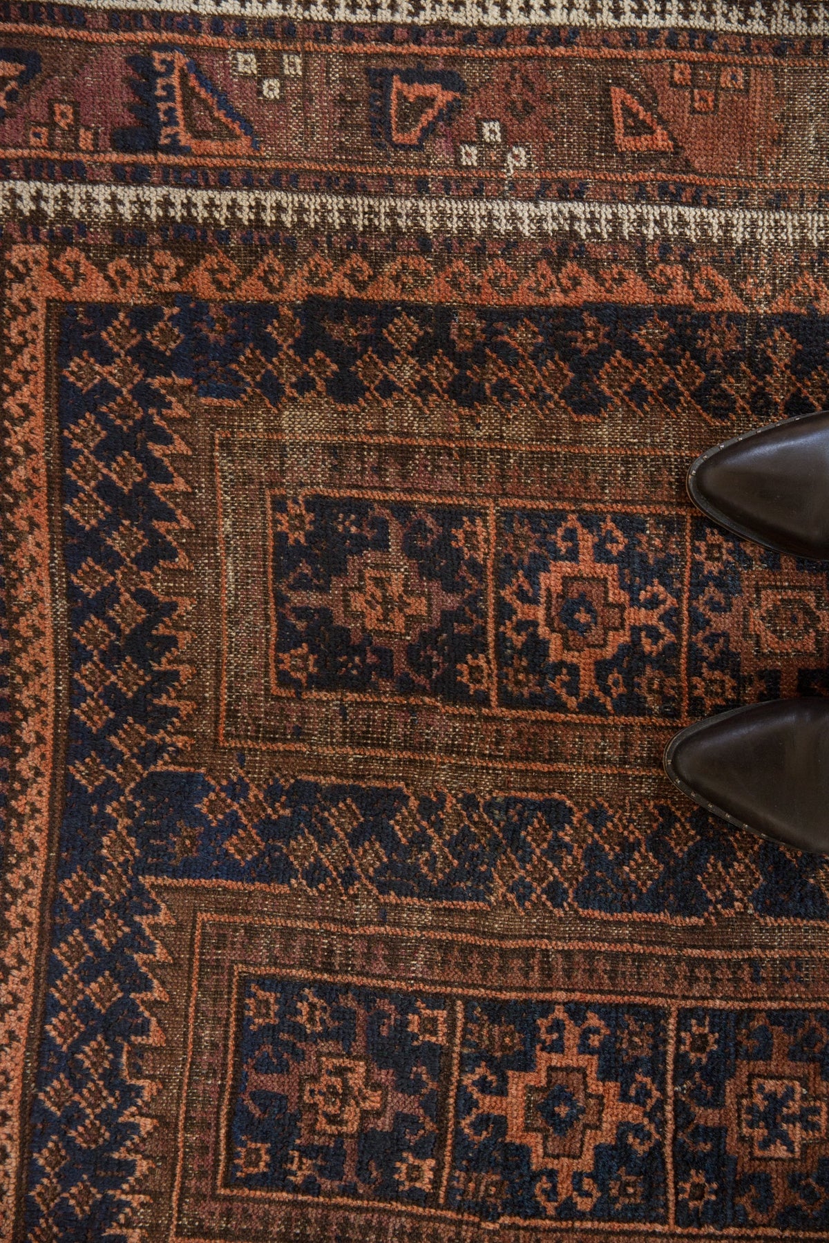 4x6.5 Vintage Belouch Rug
