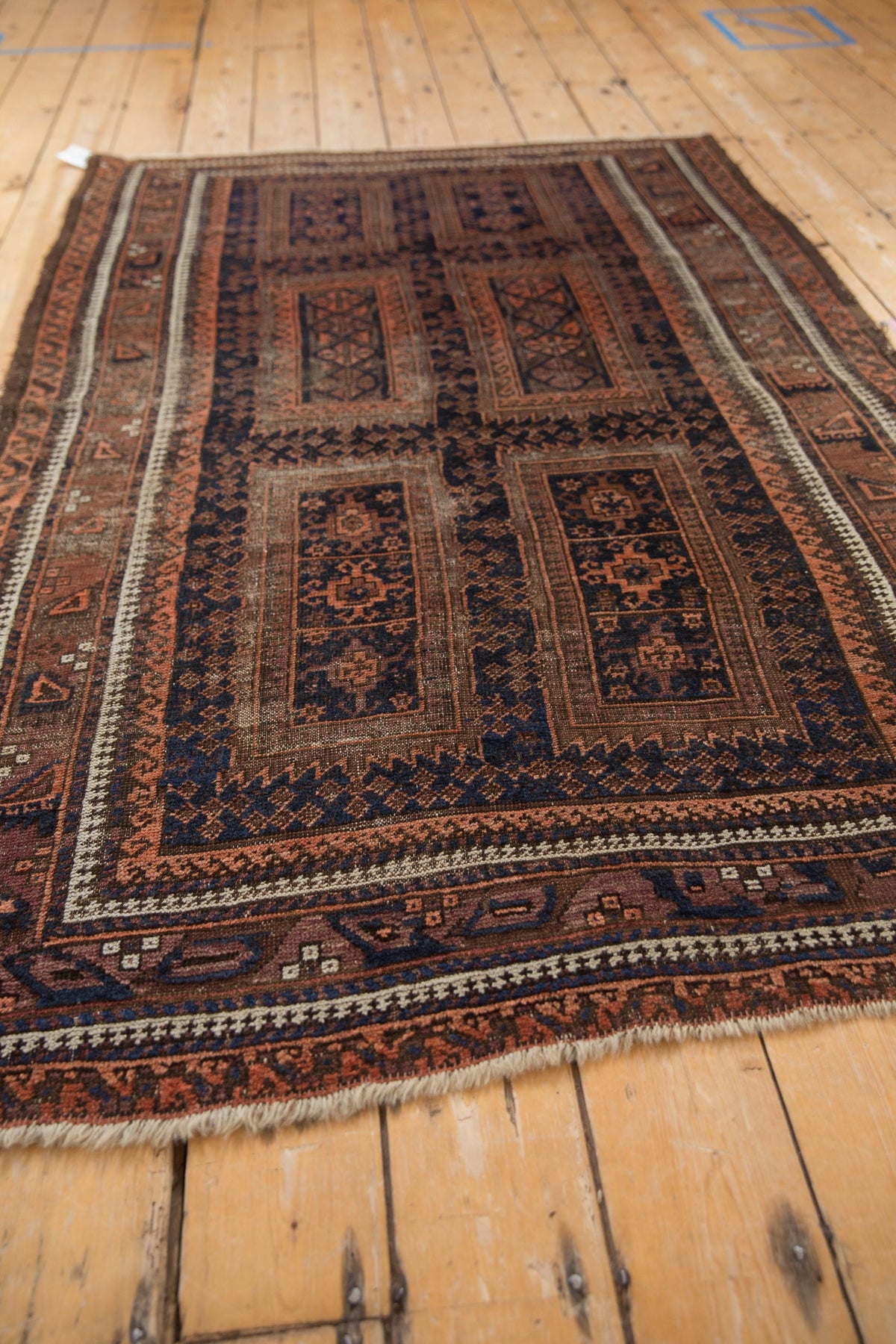 4x6.5 Vintage Belouch Rug