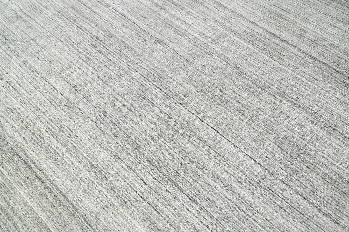 Multi Size Tone on Tone Gray Hand Knotted Tibetan Omre 100% Wool Modern & Contemporary Oriental Area Rug
