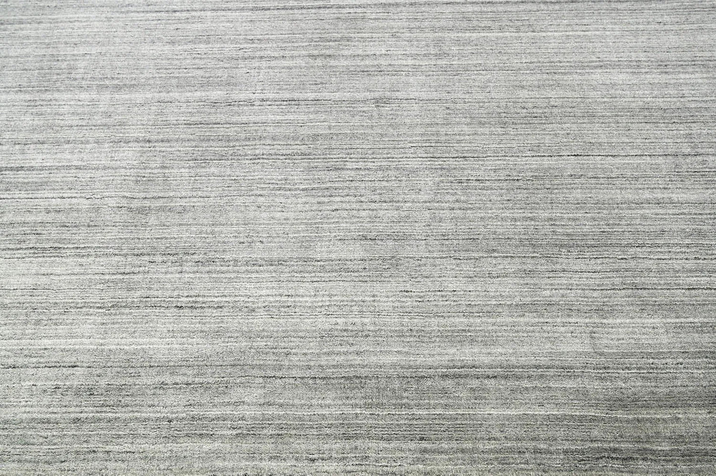 Multi Size Tone on Tone Gray Hand Knotted Tibetan Omre 100% Wool Modern & Contemporary Oriental Area Rug