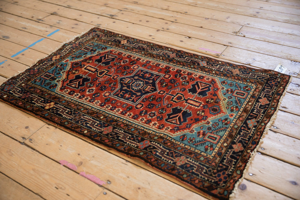 2.5x4 Vintage Tajabad Rug
