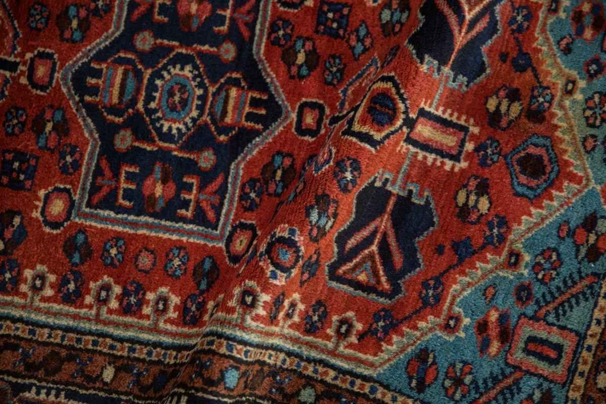 2.5x4 Vintage Tajabad Rug