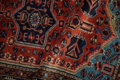 2.5x4 Vintage Tajabad Rug
