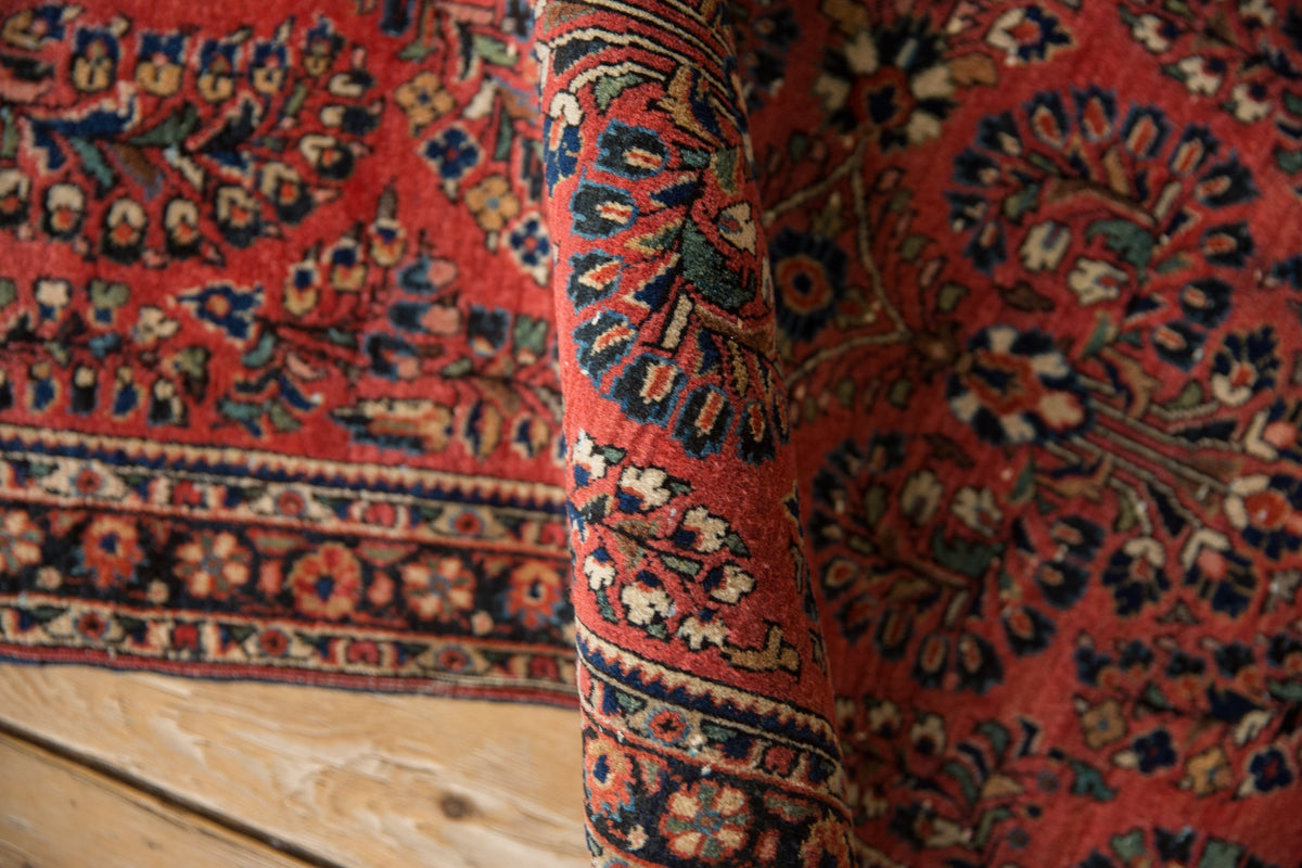 2x4.5 Vintage German Sarouk Rug Runner