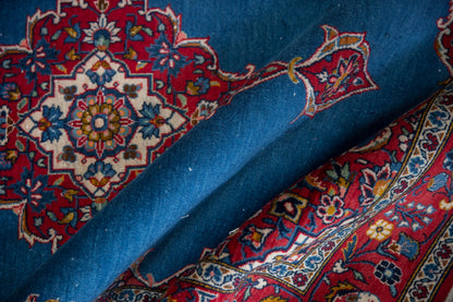 3.5x5.5 Vintage Fine Kashan Rug