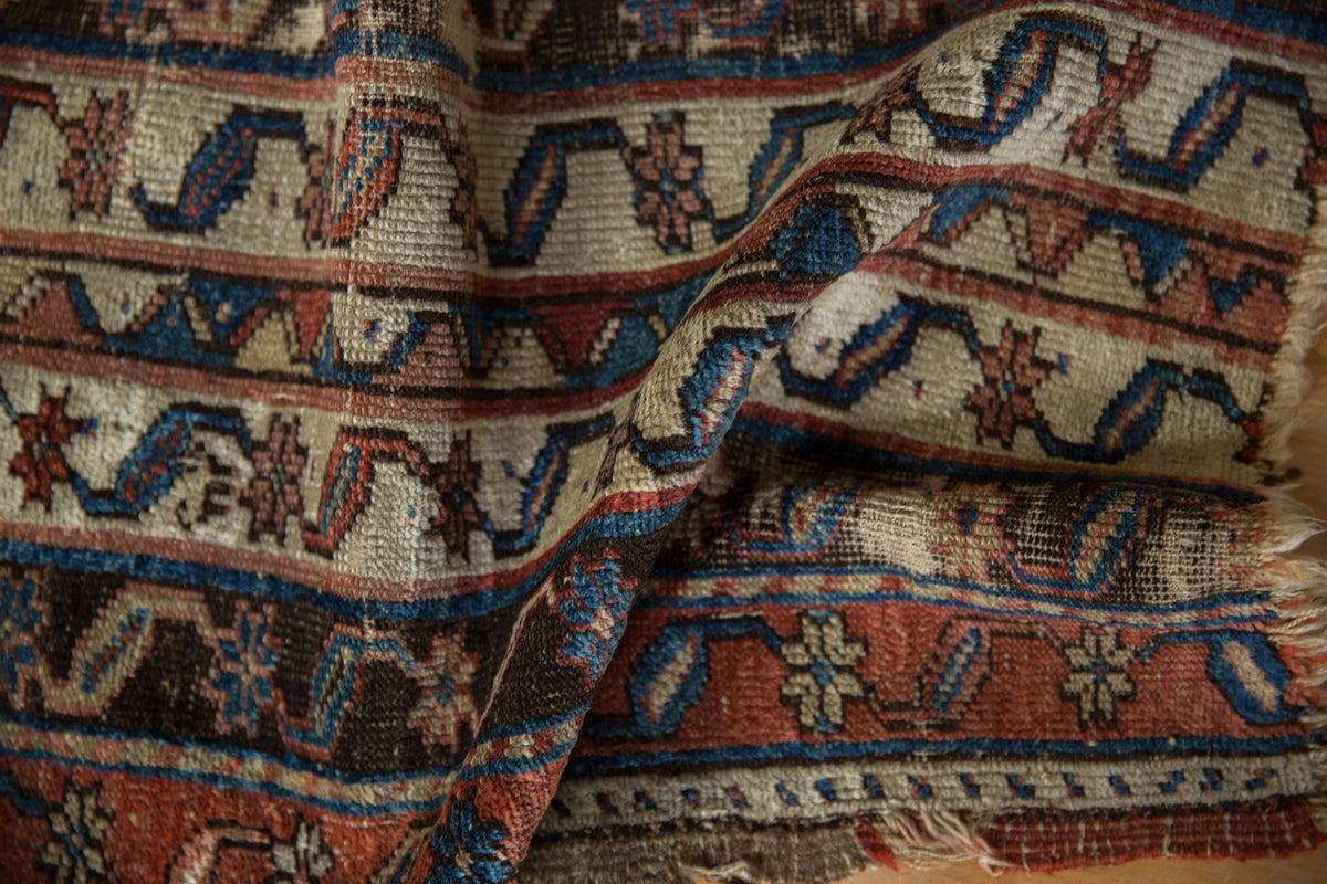 1.5x2.5 Antique Fragment Anatolian Rug Mat