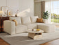 107 Inch Cloud Modular Sofa with Deep Seats Comfort
