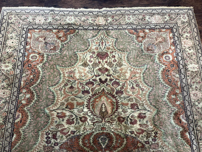 Antique Turkish Kayseri Rug 7x10