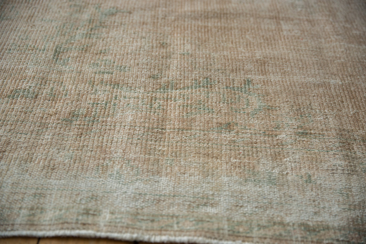 7x9.5 Vintage Distressed Oushak Carpet