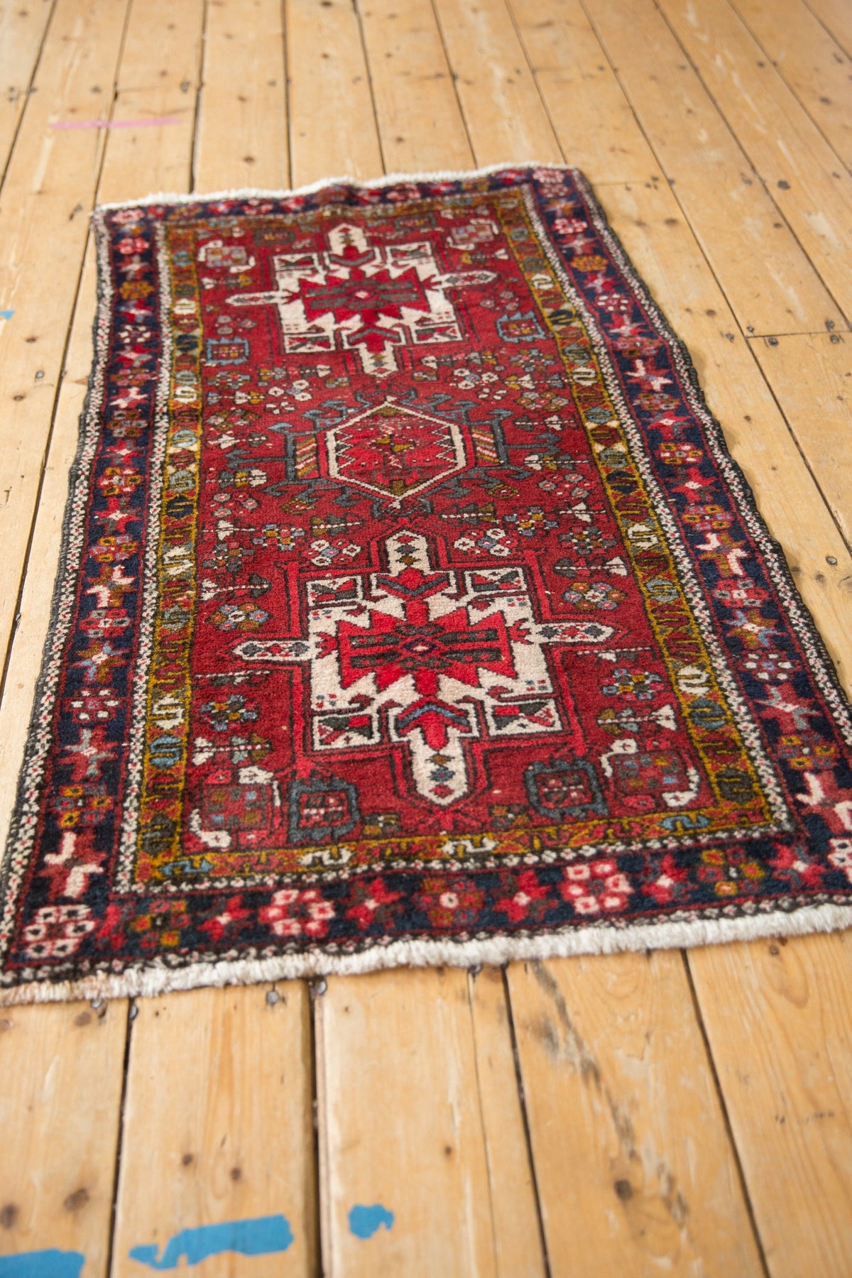 2.5x4.5 Vintage Fine Karaja Rug