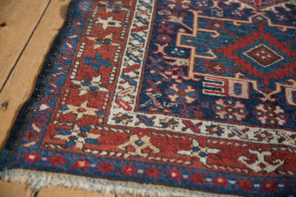 3.5x4.5 Vintage Karaja Square Rug
