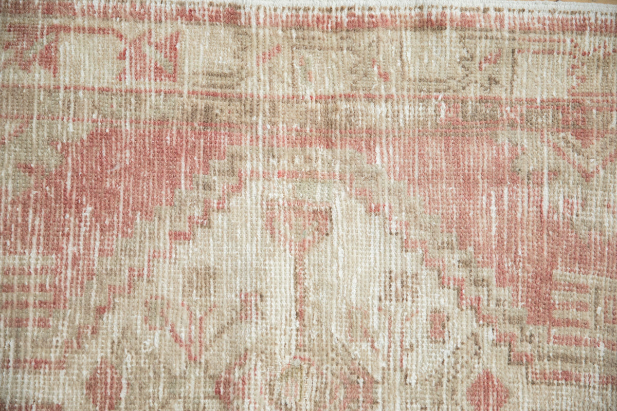 2.5x5.5 Vintage Distressed Oushak Rug Runner