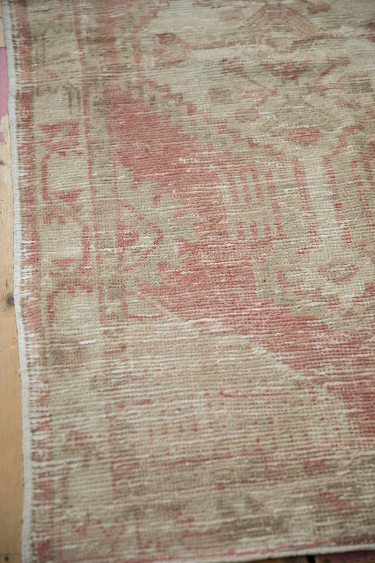 2.5x5.5 Vintage Distressed Oushak Rug Runner